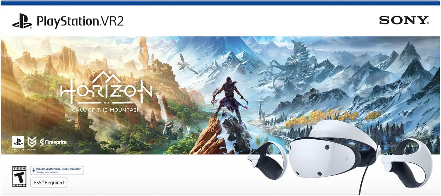Sony PlayStation VR2 Horizon Call of the Mountain bundle White 1000035074
