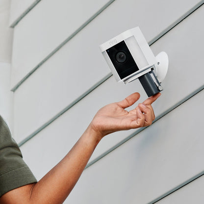 Ring Floodlight Camera Plus with Spotlight Cam Plus, 1080p HD video