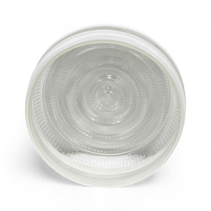 Luminance 10" FTR Clear & White Glass Drum - Single Model # G938, Very sharp white accent