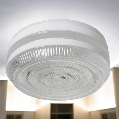 Luminance 10" FTR Clear & White Glass Drum - Single Model # G938, Very sharp white accent