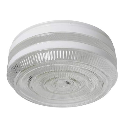 Luminance 10" FTR Clear & White Glass Drum - Single Model # G938, Very sharp white accent