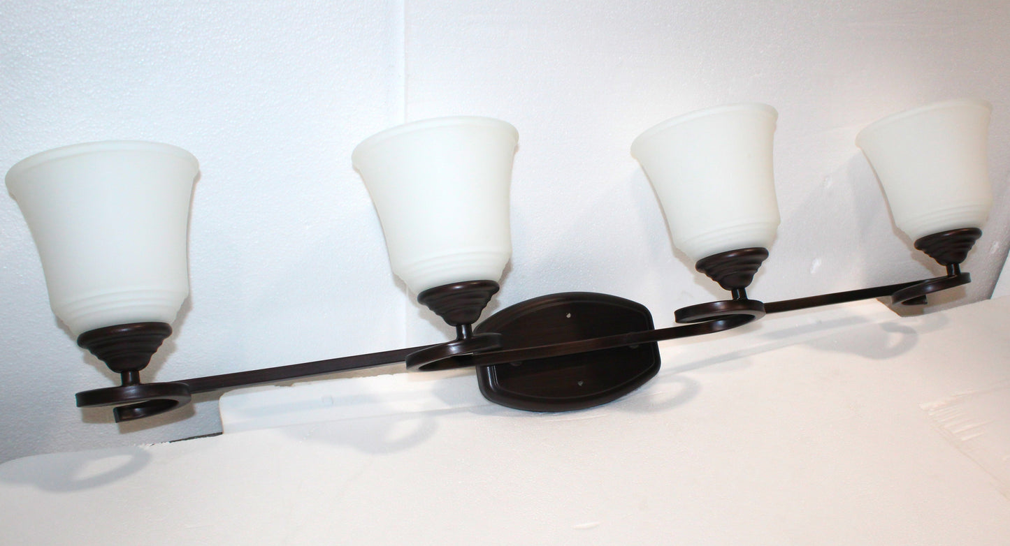 Sunset 4-Light Marston Vanity 100W Provincial Bronze F16014-64