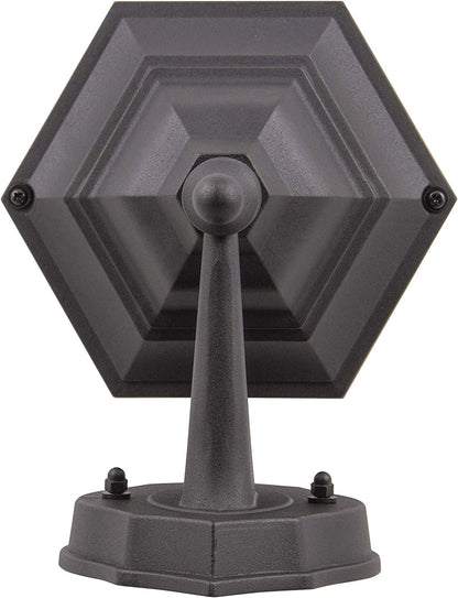 Sunset Lighting 11" Black Integrated LED 9W 500LM 4000K Porch Lantern Outdoor Wall Light F9931-31-2-4K