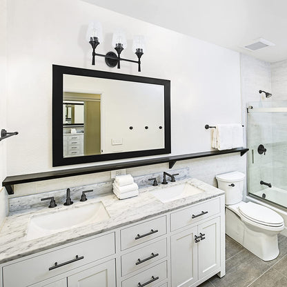 Sunset Stella 3-Light Bathroom Vanity 100W Light - Black color - F27013-31