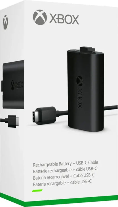Microsoft Rechargeable Battery + USB-C Cable for Xbox Series X and Xbox Series S Black SXW-00001