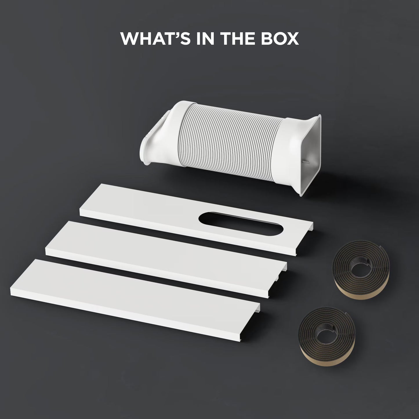 TCL - 350 Sq. Ft. 8,000 BTU Smart Portable Air Conditioner 3-in-1 with AC, Fan & Dehumidifier - White T08PC5S