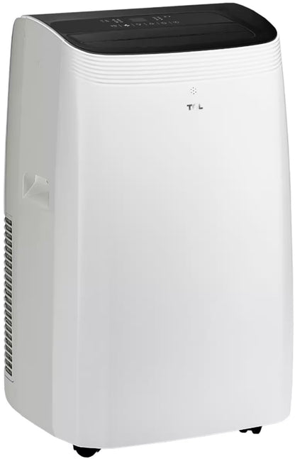 TCL - 450 Sq. Ft. 10,000 BTU Q-Series Ultra-Quiet Dual Hose Inverter Smart Portable Air Conditioner - White T10PQ5SD