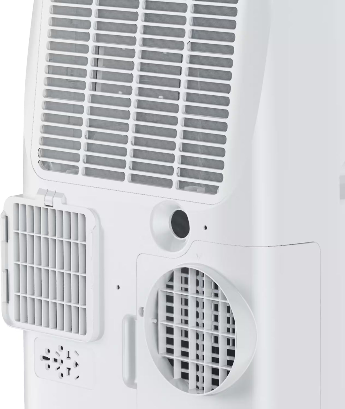 TCL - 450 Sq. Ft. 10,000 BTU Q-Series Ultra-Quiet Dual Hose Inverter Smart Portable Air Conditioner - White