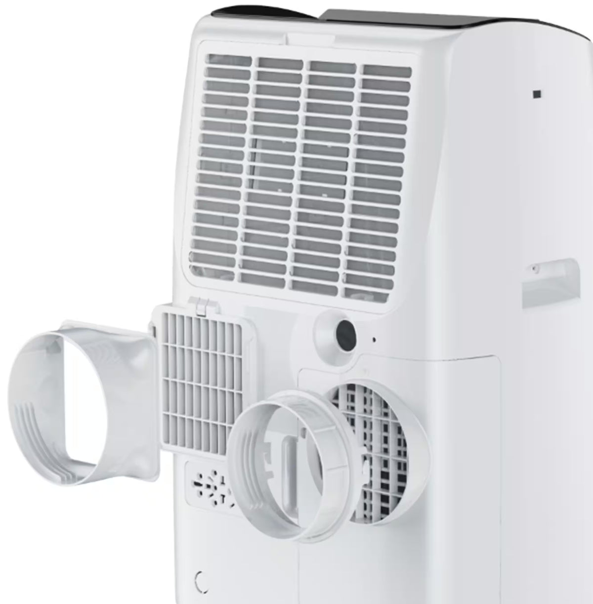 TCL - 450 Sq. Ft. 10,000 BTU Q-Series Ultra-Quiet Dual Hose Inverter Smart Portable Air Conditioner - White
