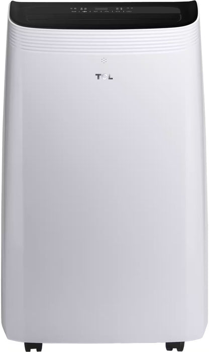 TCL - 450 Sq. Ft. 10,000 BTU Q-Series Ultra-Quiet Dual Hose Inverter Smart Portable Air Conditioner - White T10PQ5SD