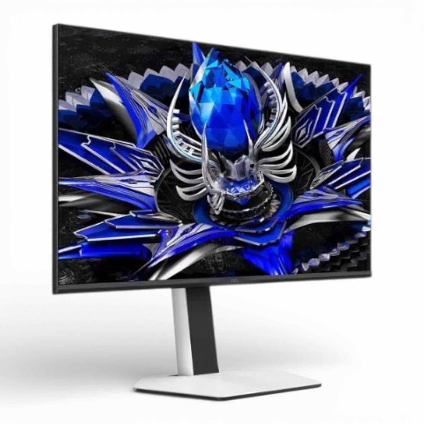 TCL 32" R84 Series 4K UHD HDR QD-Mini LED, 1ms, 165Hz, AMD FreeSync Premium, Built-In Speakers, Adjustable, Gaming Monitor Black & White 32R84