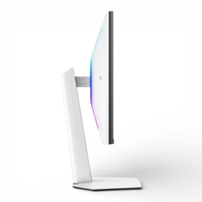 TCL 32" R84 Series 4K UHD HDR QD-Mini LED, 1ms, 165Hz, AMD FreeSync Premium, Built-In Speakers, Adjustable, Gaming Monitor Black & White 32R84