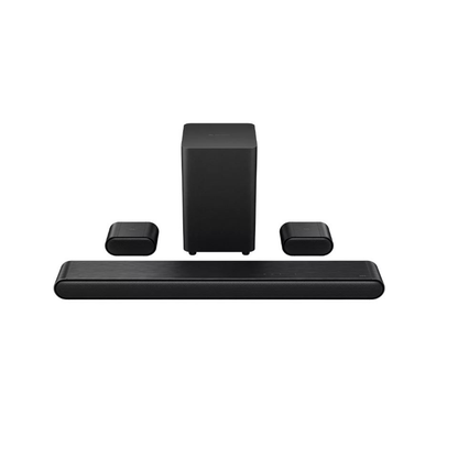 TCL 5.1ch Sound Bar w/ Wireless Subwoofer S4510 2x Rear Sound Speakers, Dolby Audio