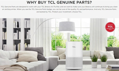 TCL Air Purifier Replacement Filter for Breeva A1C White AR1CS