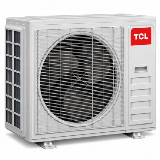 TCL Breezein H12SBH22BPC 12,000 115 Volt 24 Seer 2 Outdoor Unit, 650 sq ft, Smart control compatible with Alexa or Google Assistant
