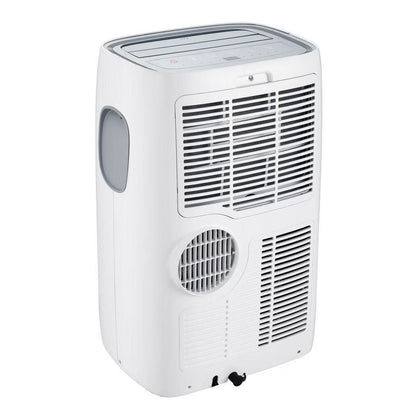 TCL 12,000 BTU ASHRAE/6,200 BTU DO (115-Volt) White Portable Air Conditioner with Heater & Remote, Cools 250-sq ft, 3 cooling speeds and 3 fan speeds TPC-12E/KA