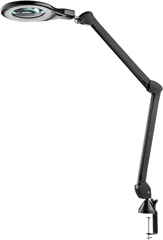 Tensor Natural Daylight LED Magnify Clip Light Matte Black - 20189-003