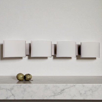 Luminance Stanton 4-Light Vanity 13W Bright Satin Nickel GU24 Socket TF3124-80-GU24