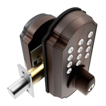 Turbolock TL115 Smartbolt Smart Door Lock Keypad Oil Brushed Bronze