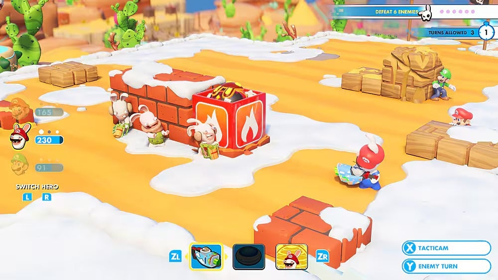 Mario + Rabbids Kingdom Battle (Code in Box) - Nintendo Switch