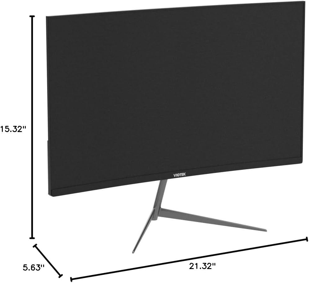 Viotek 24" LED Curved Gaming Monitor 75hz 1080p 8ms, HDMI, VGA NBV24CB2