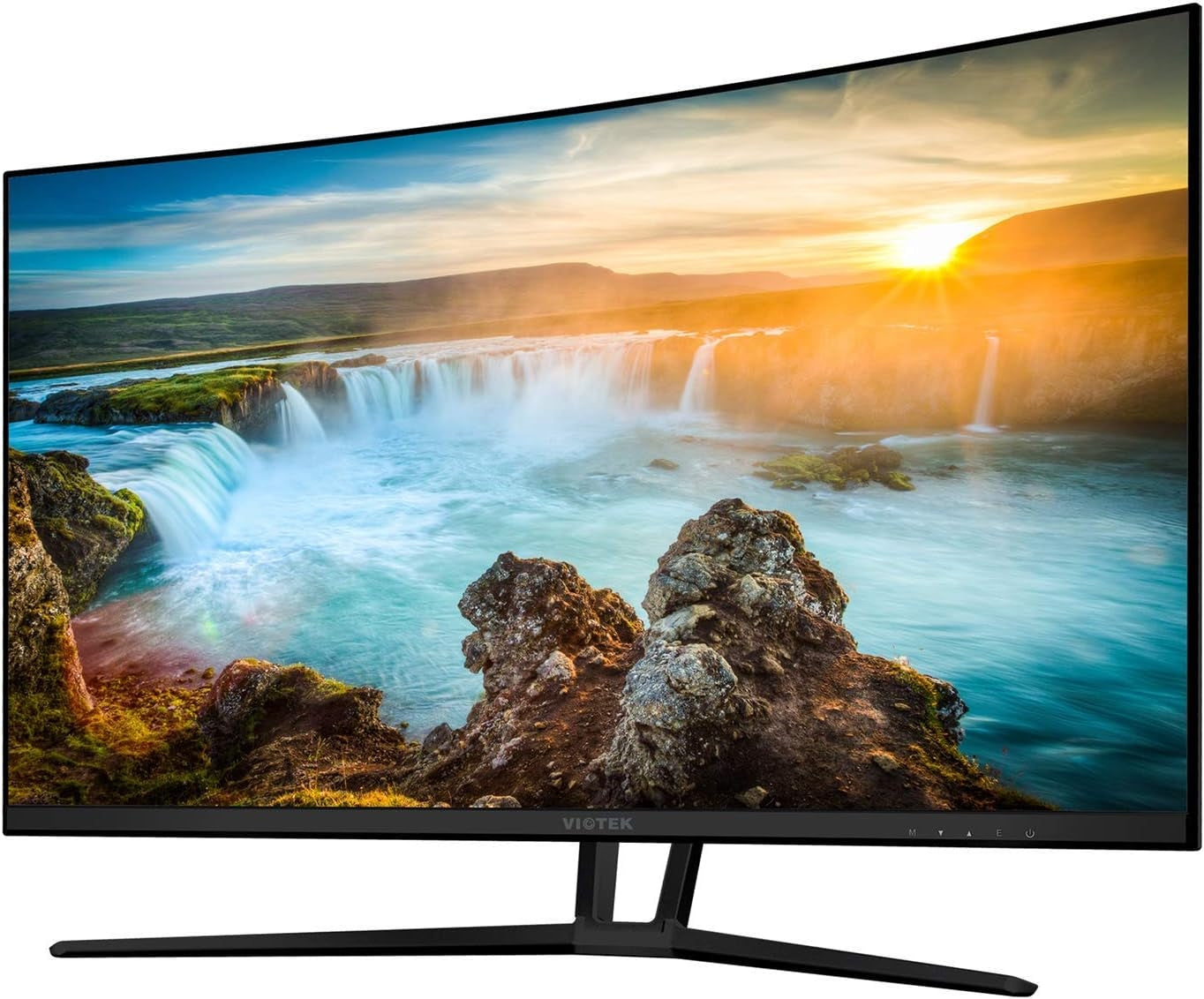 Viotek 32" LED Curved Monitor 1080p 75hz, 5ms VGA HDMI VESA - NB32CB