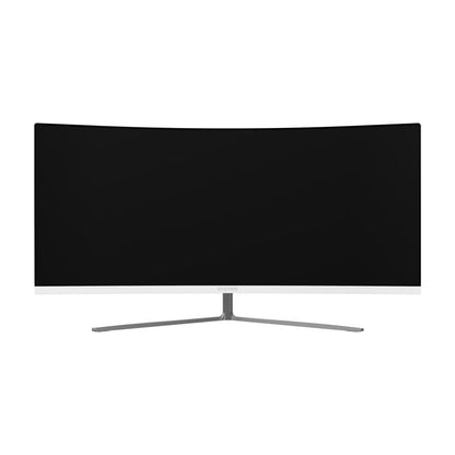 Viotek GN34C 34” Ultrawide QHD Curved Professional Monitor 100Hz 21:9 with FreeSync - White color