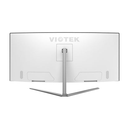 Viotek GN34C 34” Ultrawide QHD Curved Professional Monitor 100Hz 21:9 with FreeSync - White color