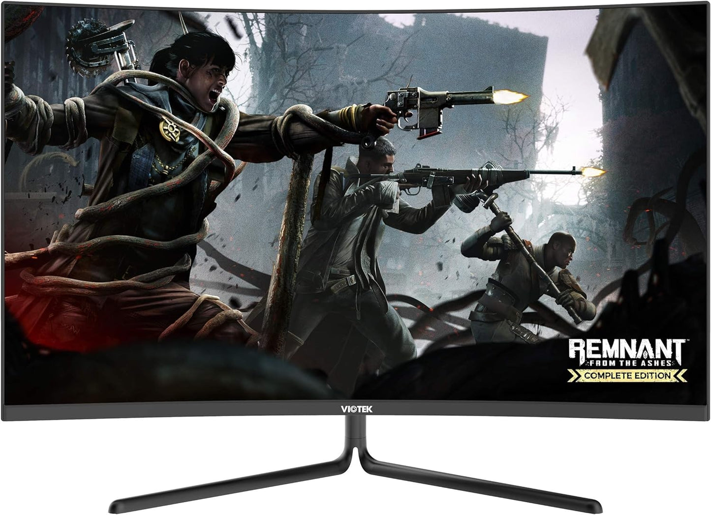Viotek Curved Gaming Monitor 32-Inch GNV32DB | 144Hz WQHD 2560 x 1440p | G-Sync-Ready FreeSync with LFC | 3X HDMI DP Audio Out | (VESA)