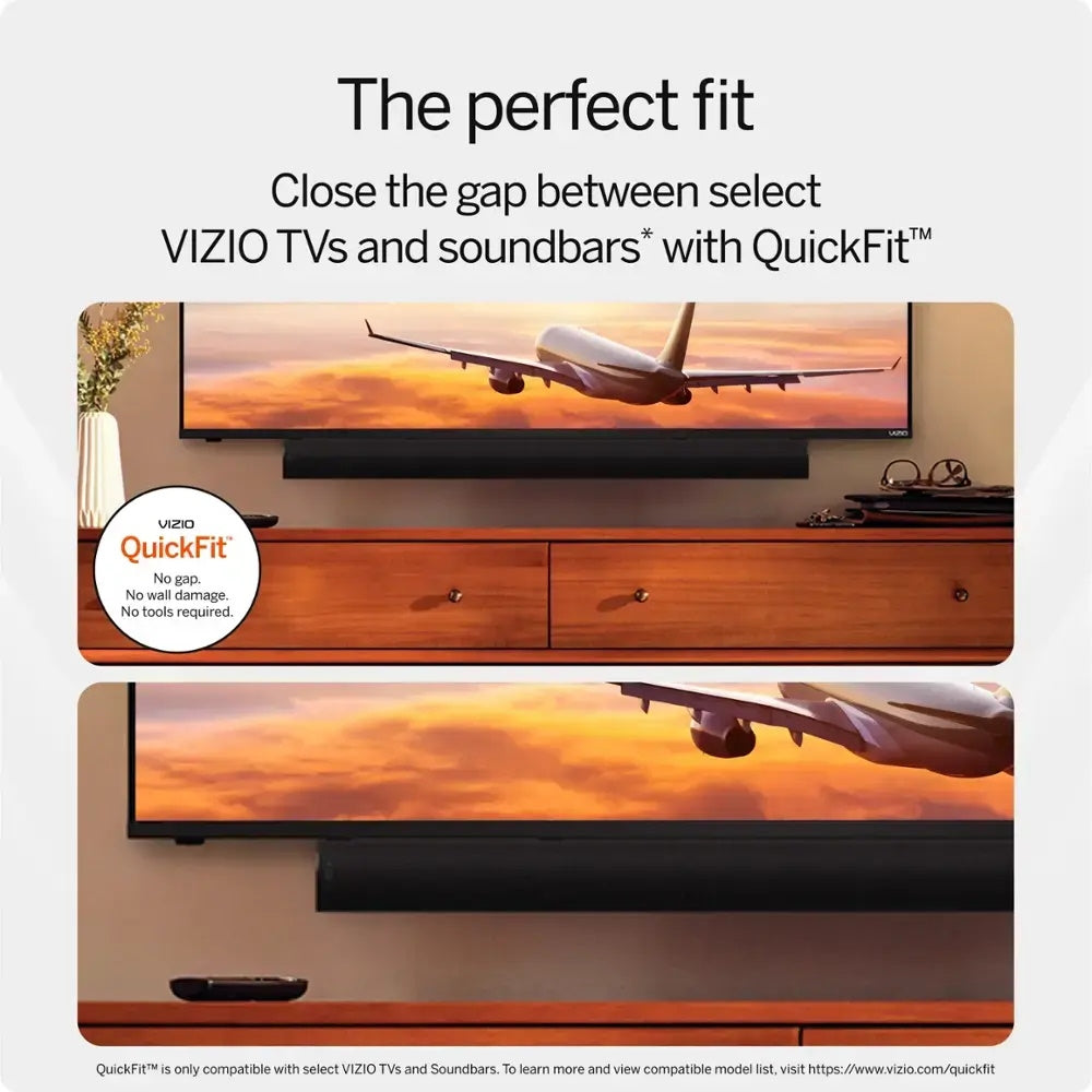 VIZIO All-in-One 2.1 ch Soundbar w/ Dolby Atmos in Black, HDMI eARC - SV210D-0806