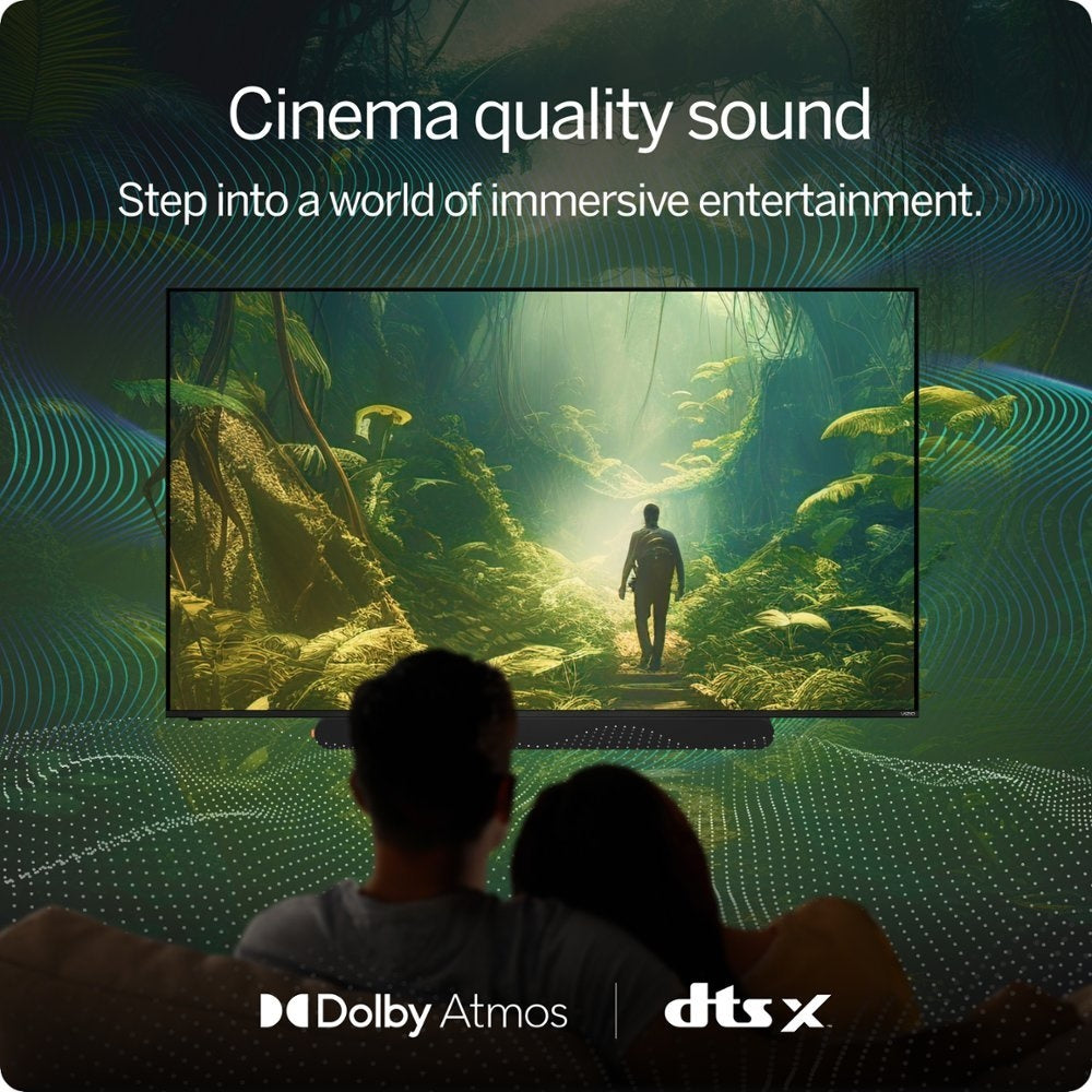 VIZIO All-in-One 2.1 ch Soundbar w/ Dolby Atmos in Black, HDMI eARC - SV210D-0806