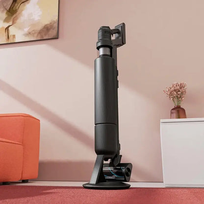 Samsung Bespoke AI Jet Ultra Cordless Stick Vacuum with All-in-One Clean Station and 400AW Suction Power Satin Black VS90F40DMK