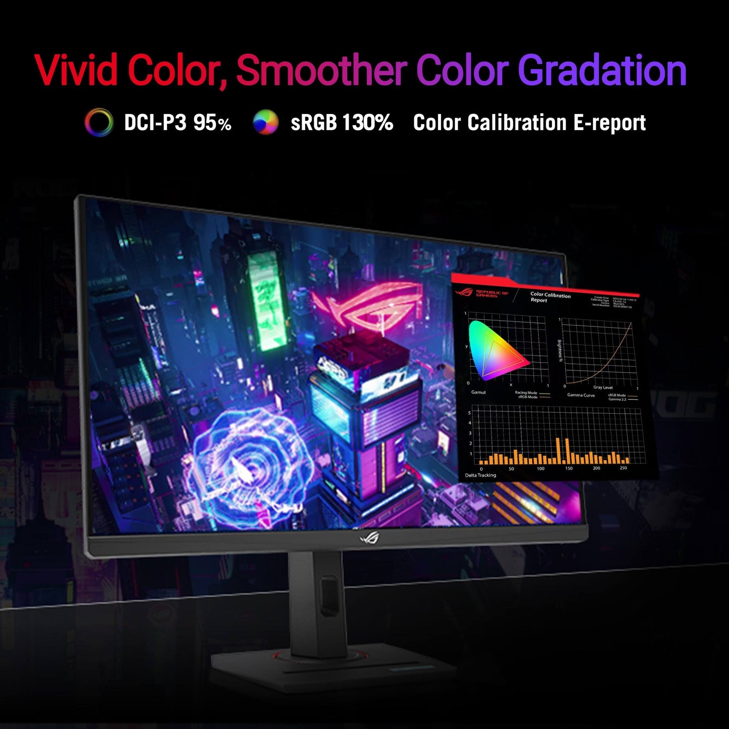 ASUS - ROG Strix 27" Dual Mode (4K 160Hz, FHD 320Hz) 1ms Gaming Monitor (DisplayPort, HDMI) - Black XG27UCG