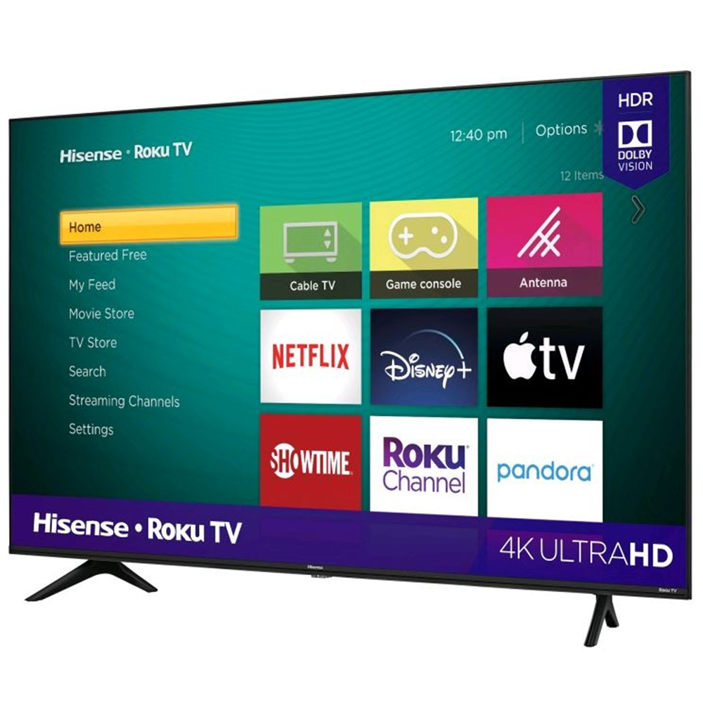 Hisense 50-Inch Class R6090G Roku 4K UHD Smart TV with Alexa Compatibility  (50R6090G, 2020 Model)