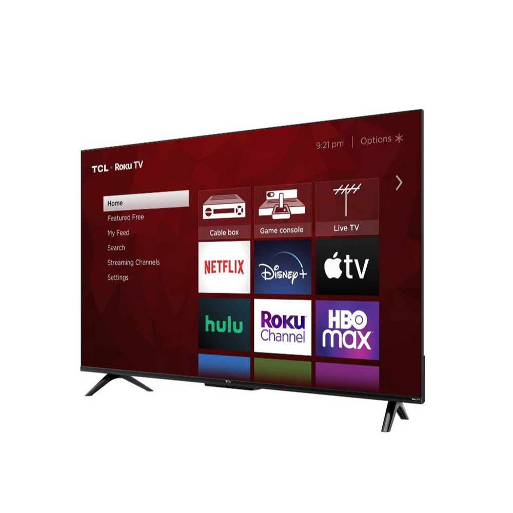 TCL 43 Class 4-Series 4K UHD HDR Smart Roku TV - 43S455