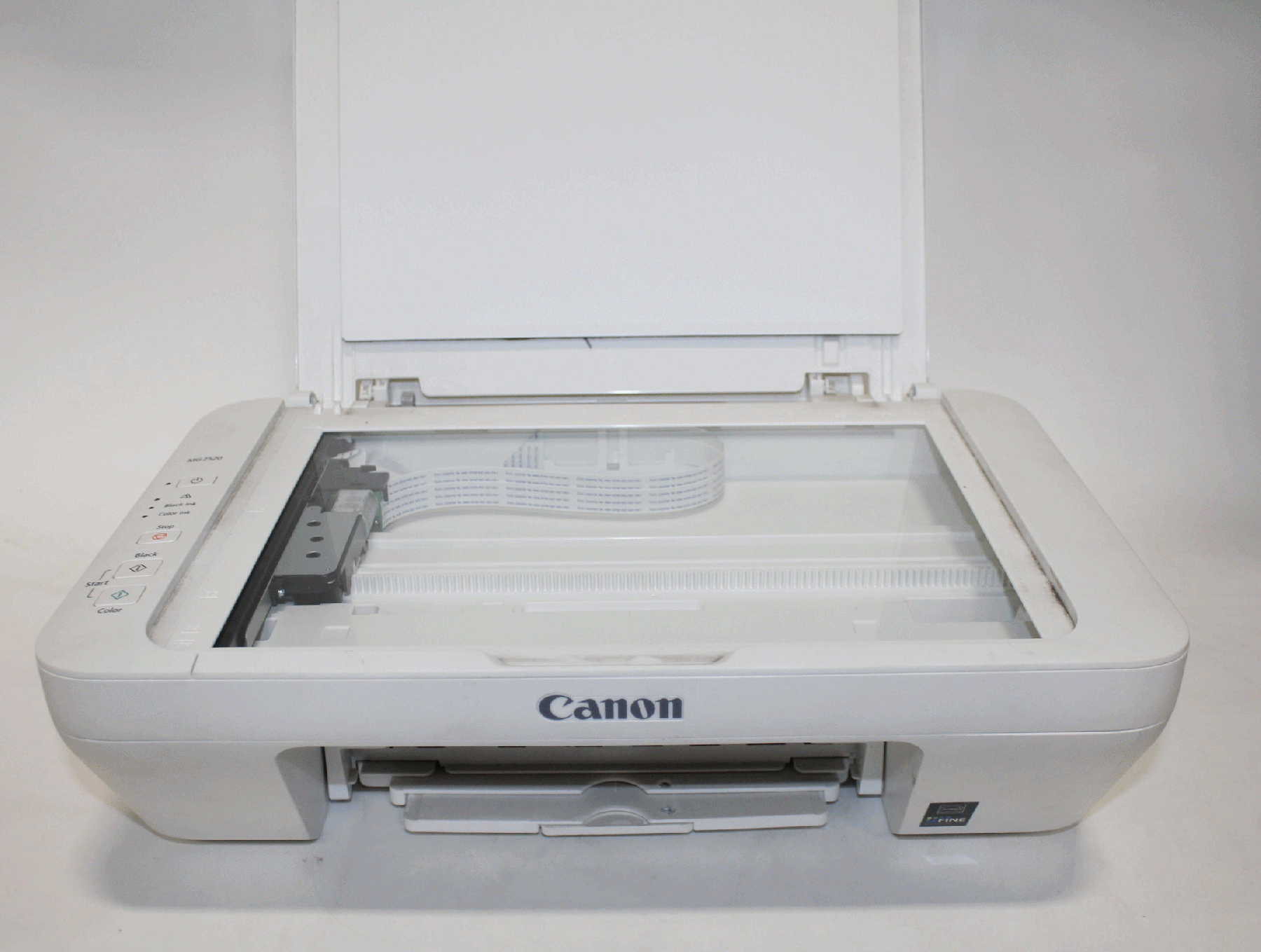 how to check scan setting canon printer mg2520