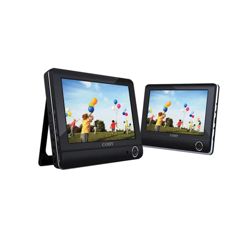 Coby 9" Dual Screen Portable DVD Player