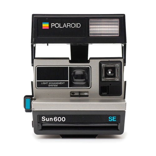 Classic polaroid camera SUN600 