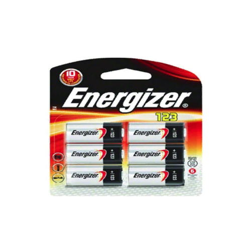 Energizer 123 3V Lithium Batteries- 6pk 