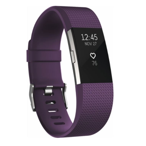 FITBIT CHARGE2 ACTIVITY TRCR SMALL PLUM