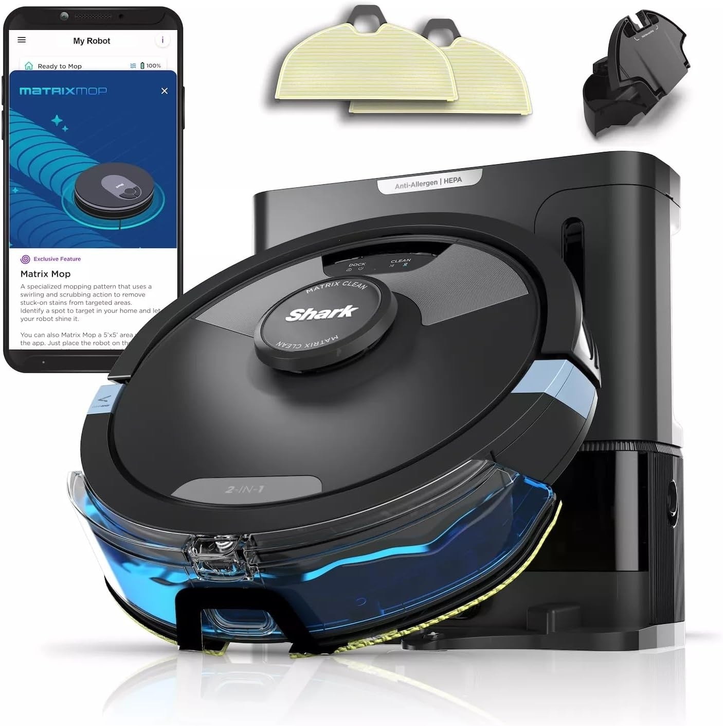 AI ULTRA 2IN1 ROBOT VACUUM & MOP