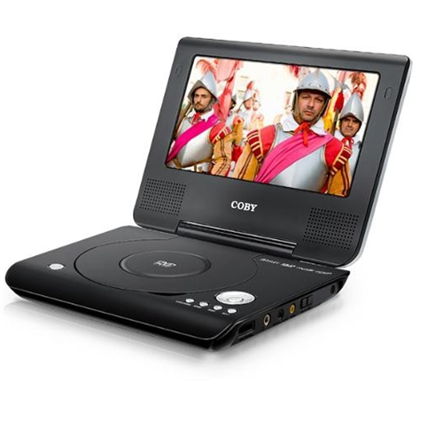 Coby TFDVD7008 7" Portable DVD Player