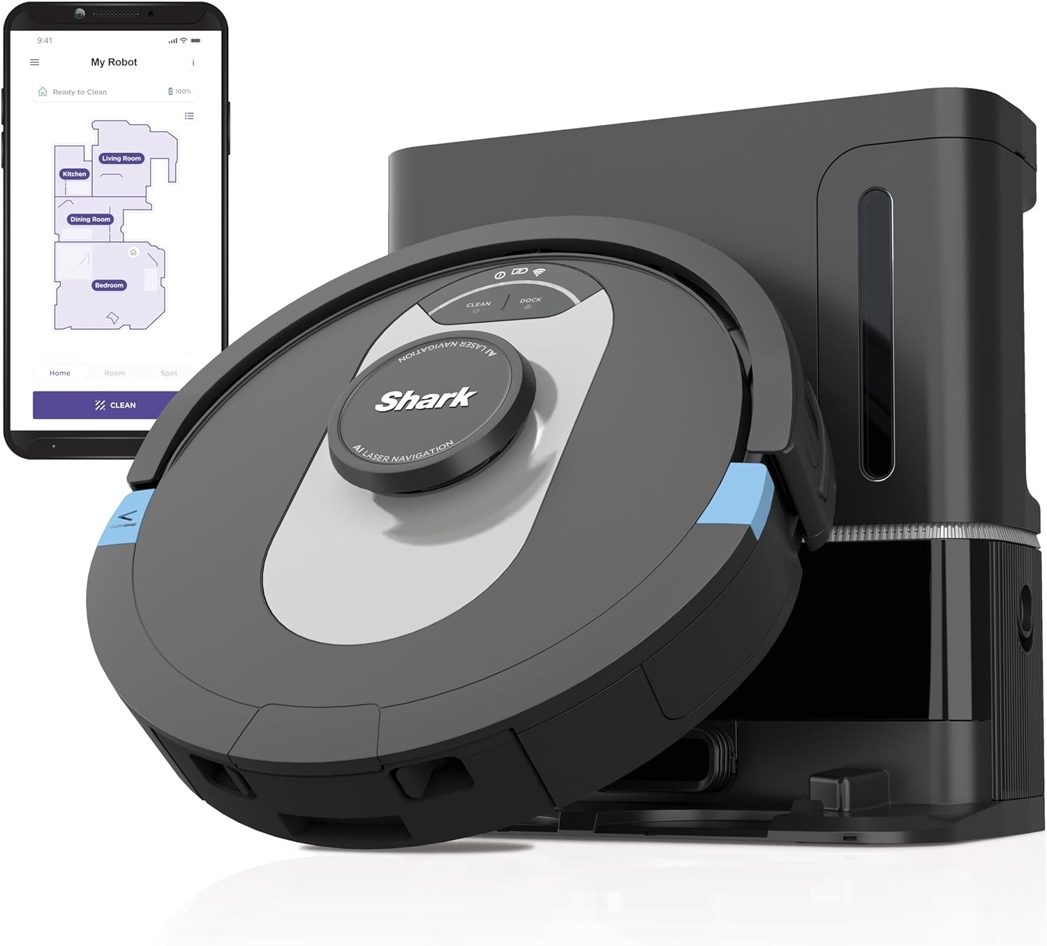 AI ULTRA ROBOT VACUUM WITH XL HEPA