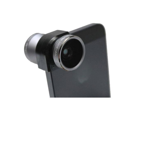 4-in-1 Lens Solution for iPhone 5 BLACK