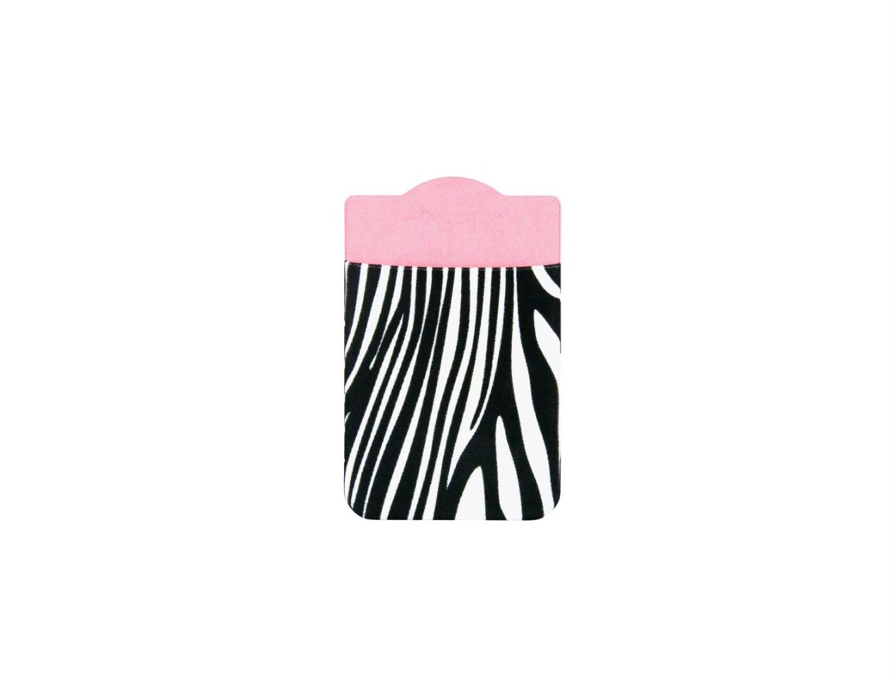 MiPocket Adhesive Fabric Pocket Zebra