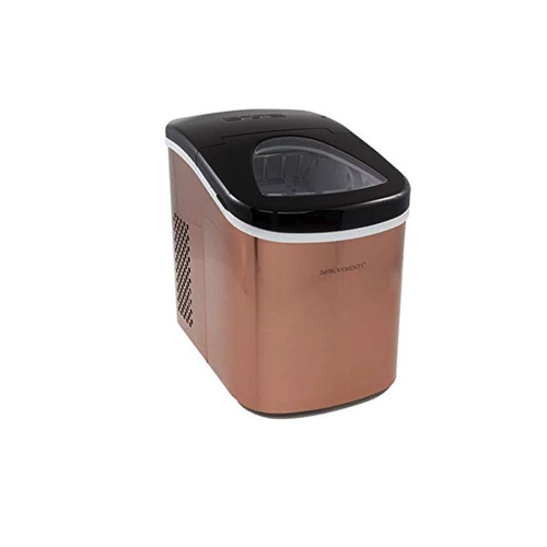 Frigidaire 26 lb. Portable Counter Top Ice Maker in Stainless Copper, Copper Stainless