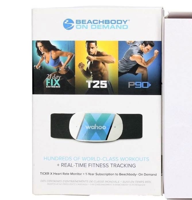Wahoo BeachBody on Demand TICKR X Heart Rate Monitor Real Time Fitness Tracking 