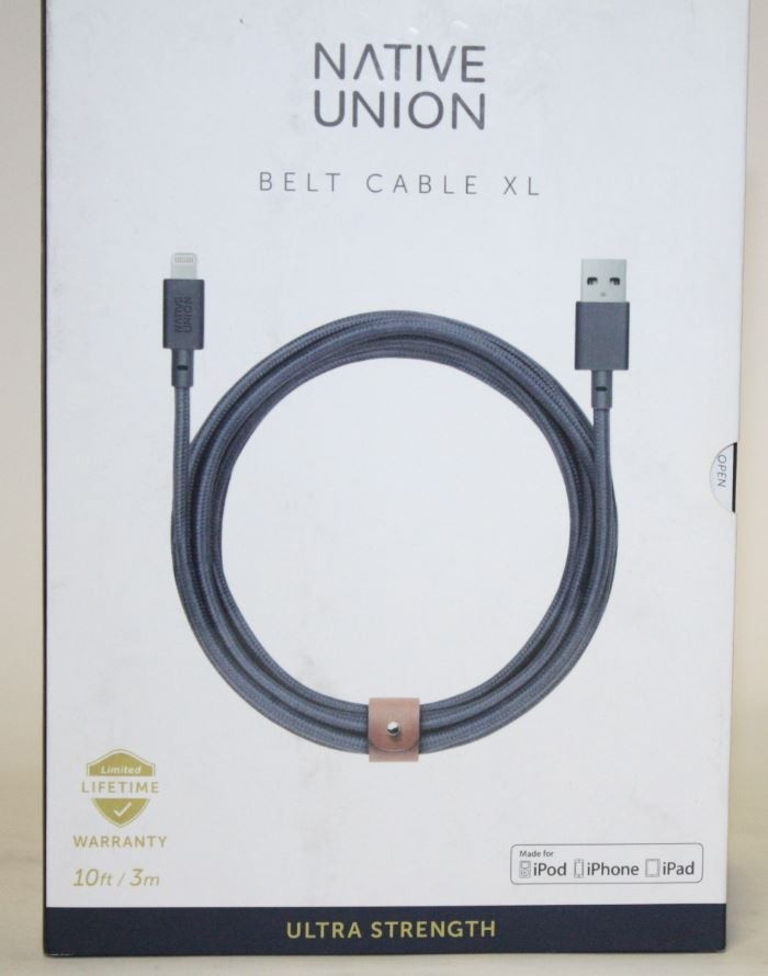 Native Union BELT XL Lightning-to-USB 3M