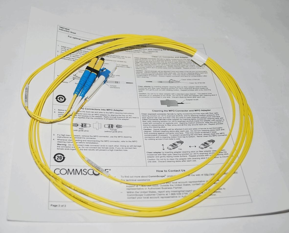 COMMSCOPE 3M LC/LC Patch Cord