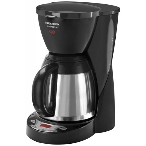 BLACK+DECKER Black 12 Cup Drip Coffee Maker with Thermal Carafe 